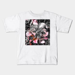 Carmine flowers Kids T-Shirt